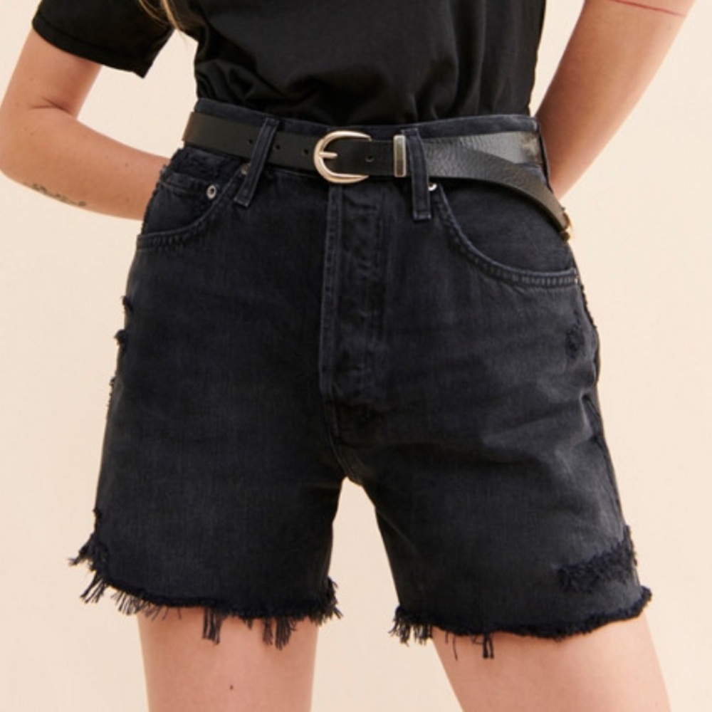 AGOLDE | Riley Cutoff Shorts